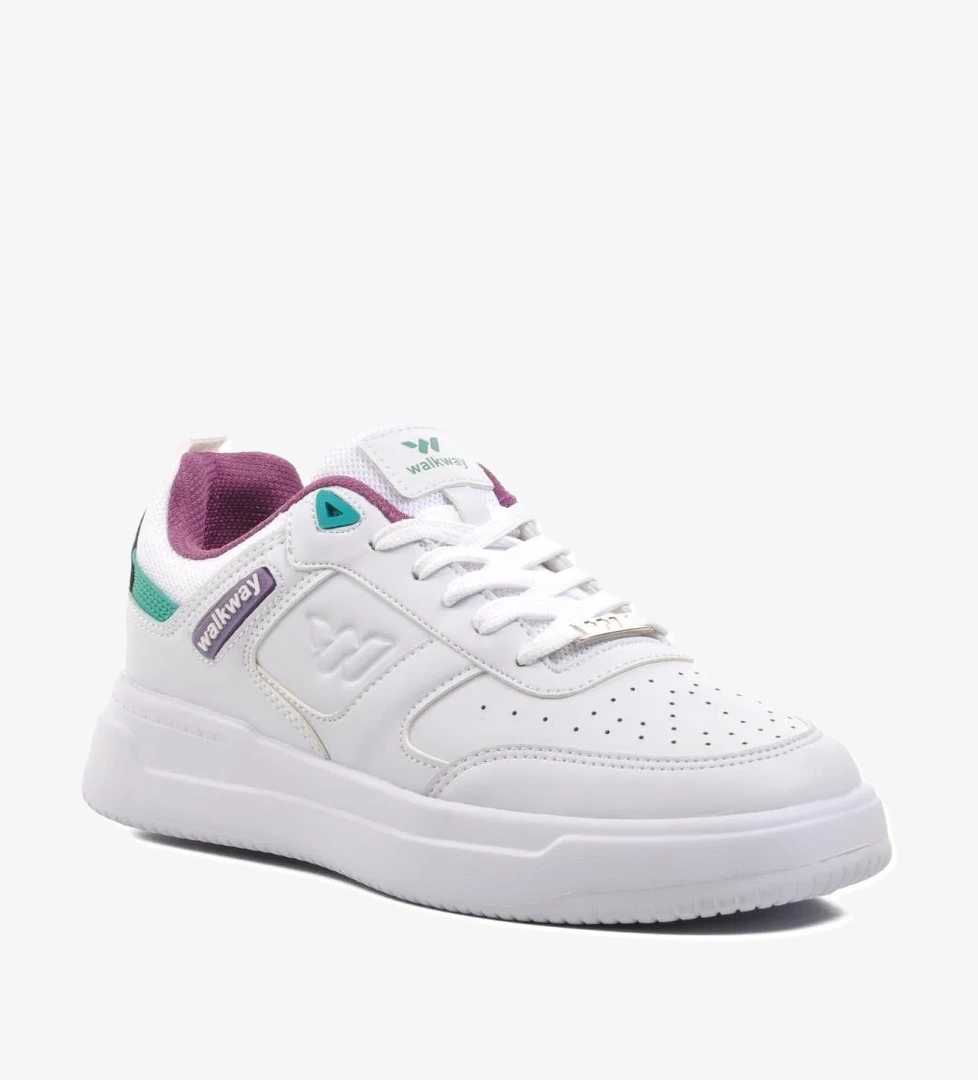Berry Beyaz-Mor Unisex Sneaker