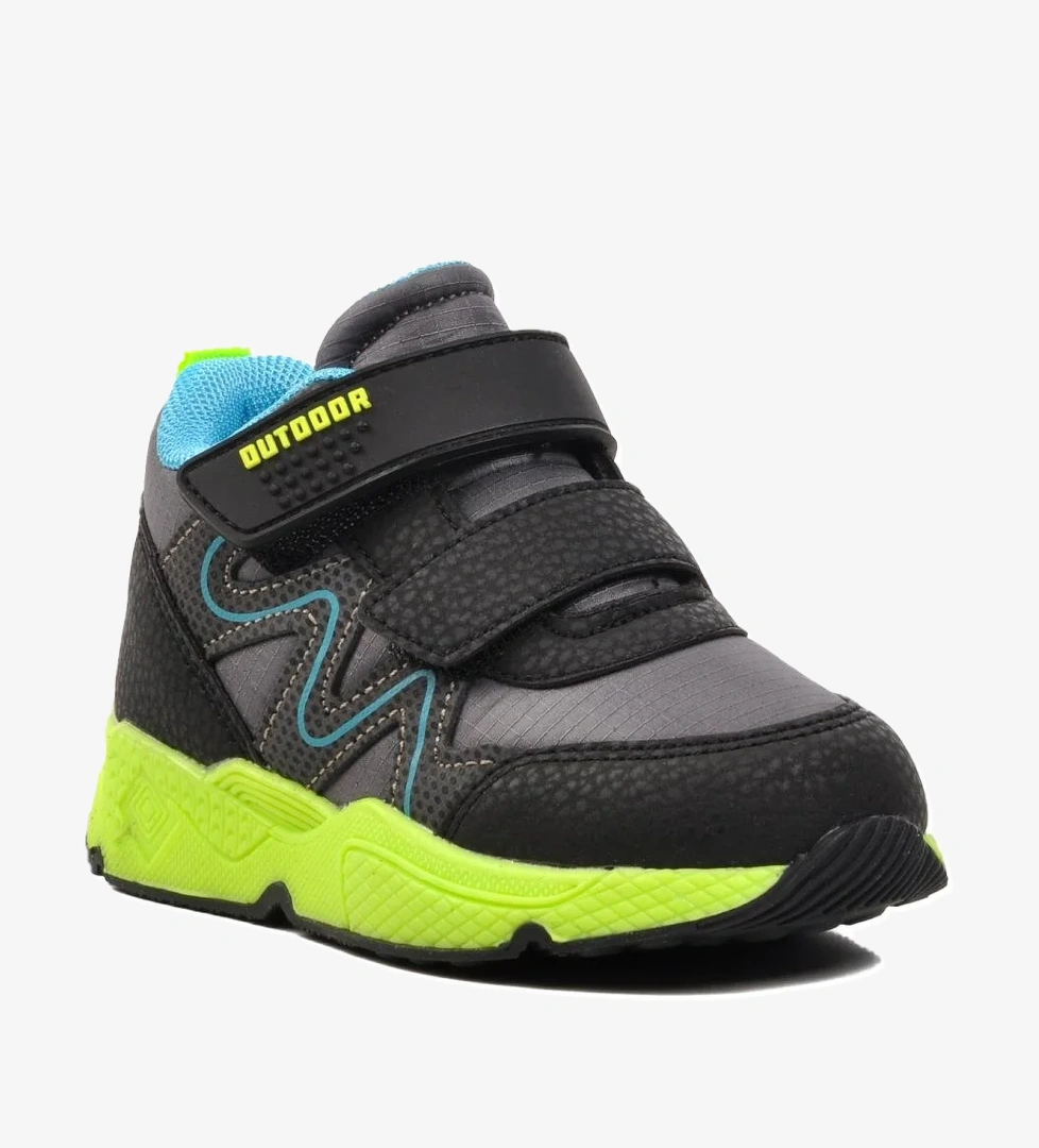 1576-B Füme-Siyah-Turkuaz Bebek Outdoor Bot