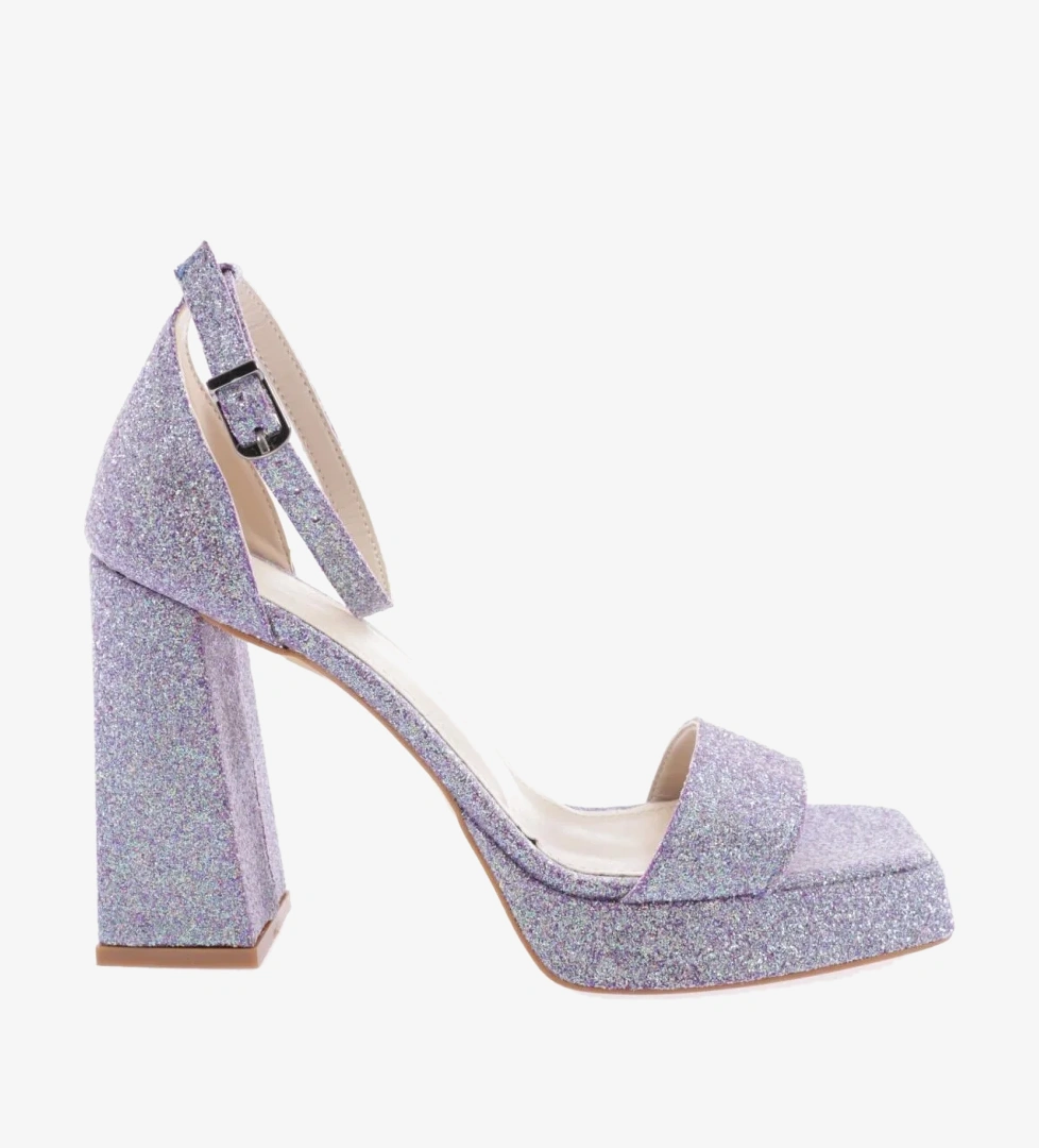 DGN 666-2164-23Y Kadin Platform Yüksek Topuk Sandalet