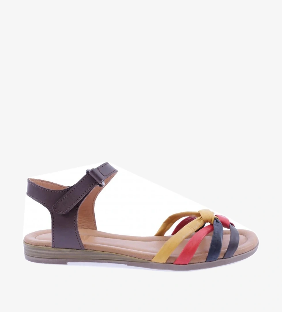 3052-22Y KADIN ÇAPRAZ BANTLI SANDALET - Görsel 1