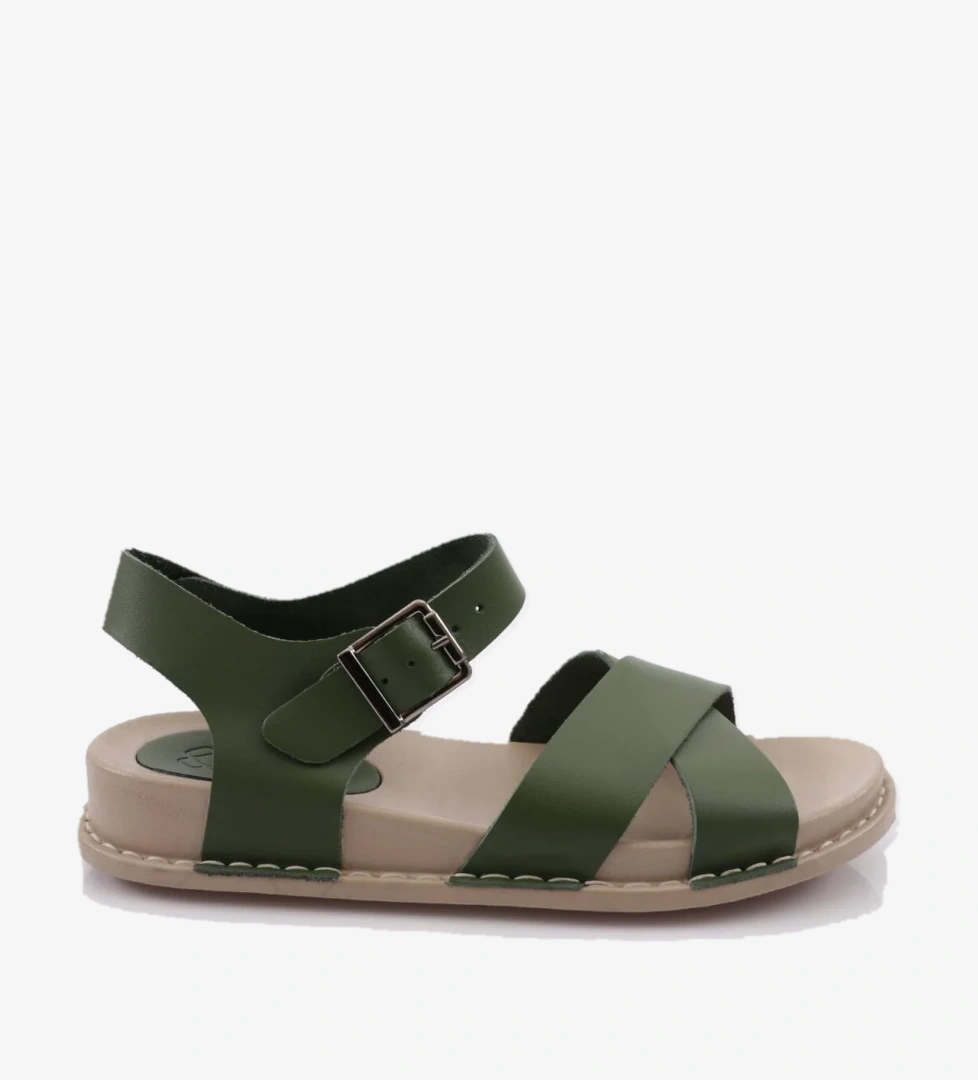 P31 Kadin Çapraz Bantli Sandalet