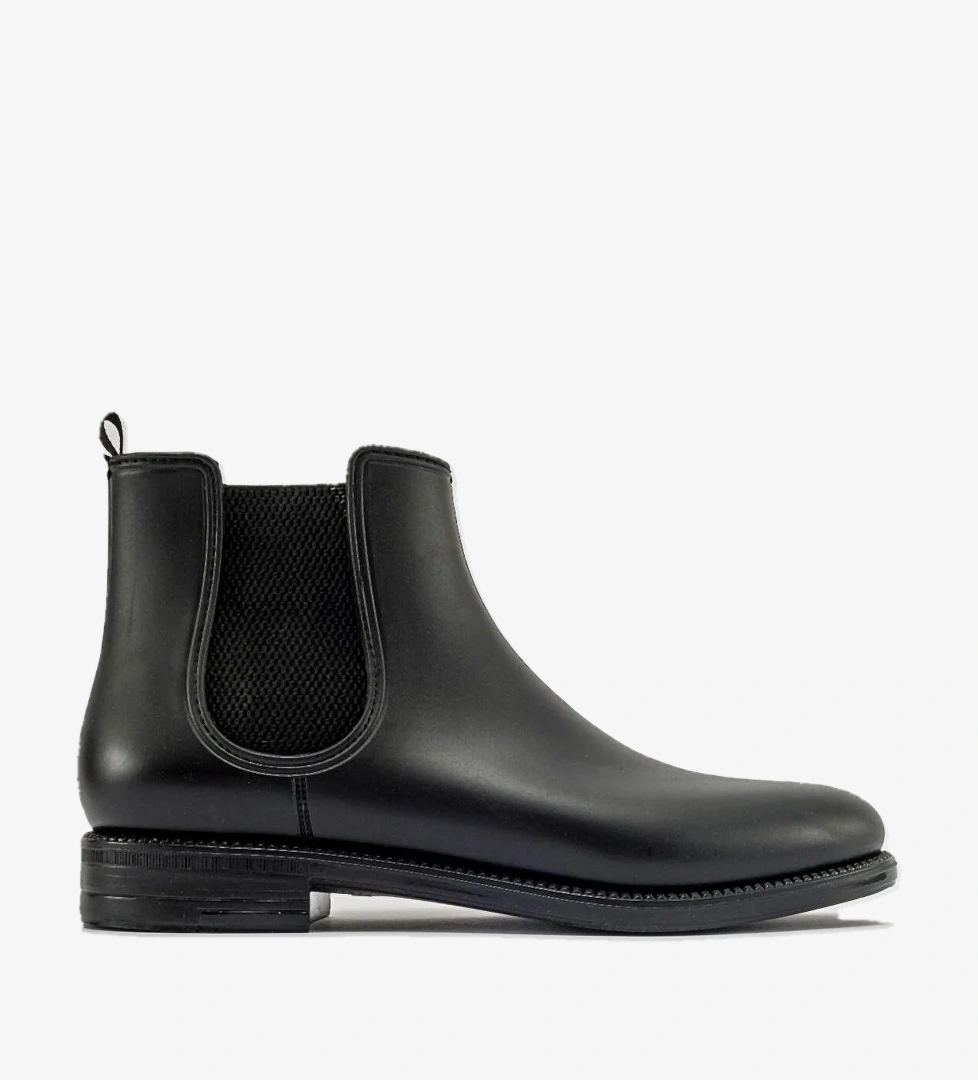 Ccway Kadın Kısa Yağmur Botu Ten Si̇yah model görseli