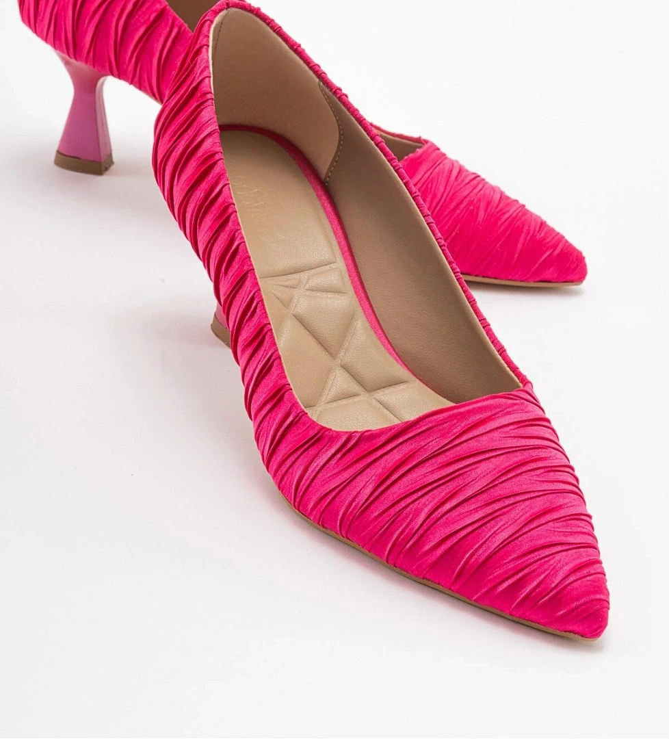 Kadın Stiletto Ayakkabı FUJE SATEN