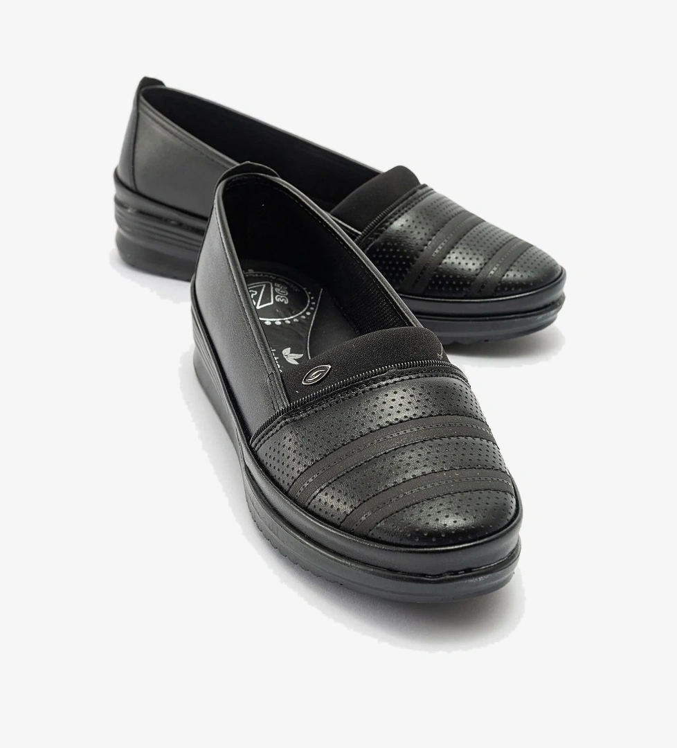 Ccway Kadın Günlük Ayakkabı SİYAH CİLT SİYAH model görseli