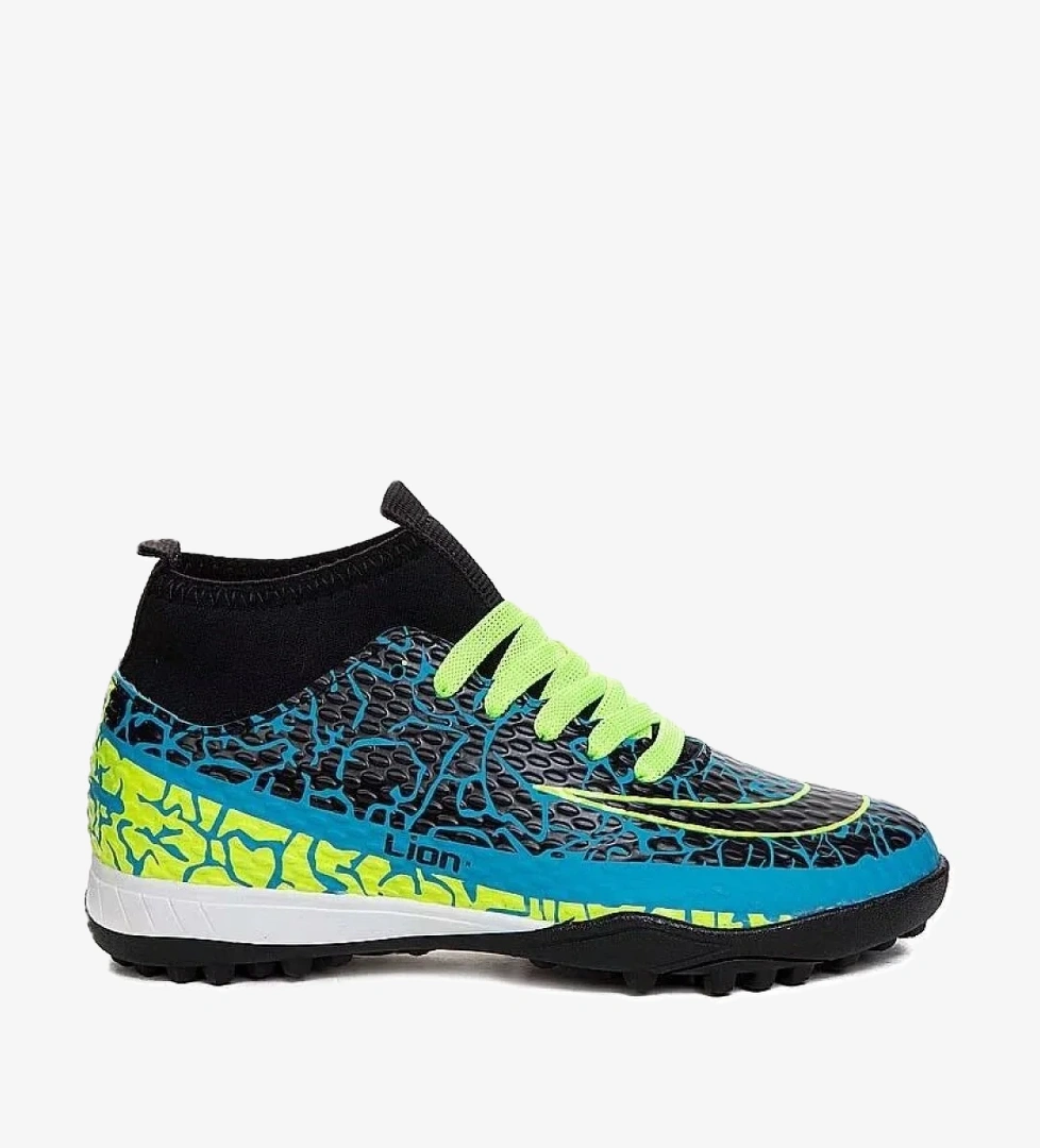 Lion Super Mercury Bilekli Çoraplı Halı Saha Futbol Ayakkabısı Li̇on-1071-hs model görseli