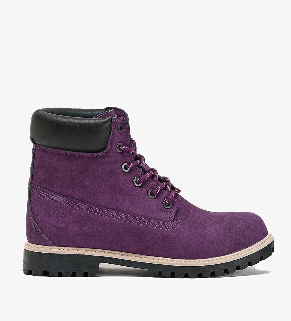 Unisex Mor Rahat Kalıp Termo Taban Bot