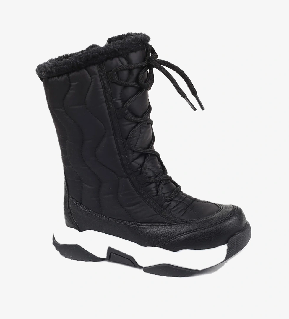 Papuç Sepeti 5014 Kız Çocuk İçi Yünlü Termo Taban Kar Botu model görseli