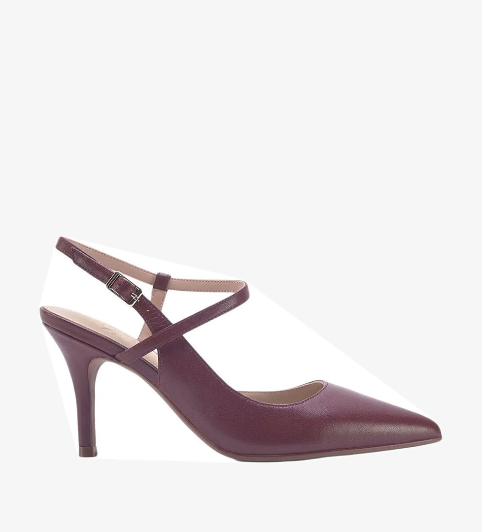 Nine West ENNAY 3FX Bordo Kadın Topuklu Ayakkabı model görseli