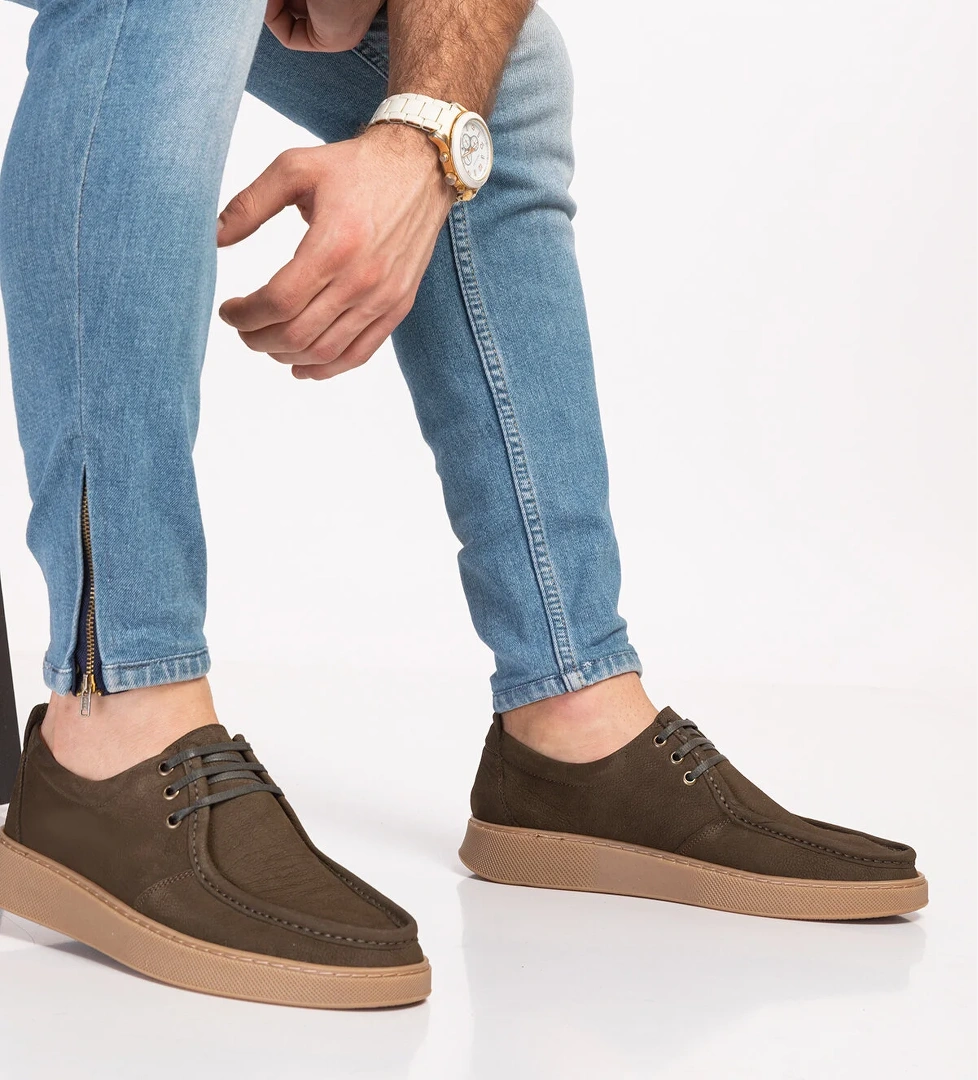 Gondol Kundura Gondol Hakiki Deri Erkek Loafer Ayakkabı Src.810 model görseli