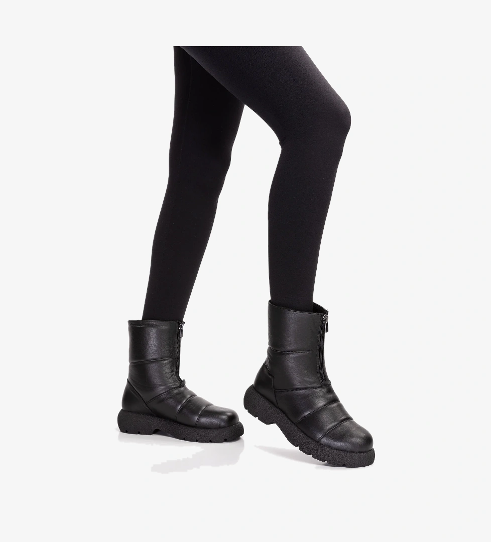 Gondol Kundura Gondol Hakiki Deri Günlük Şık Kaymaz Taban Bot Tre.5070 model görseli