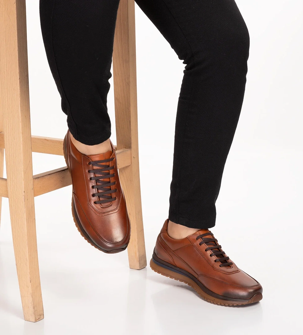 Gondol Erkek Hakiki Deri Günlük Rahat Ayakkabı src.806 - Görsel 1