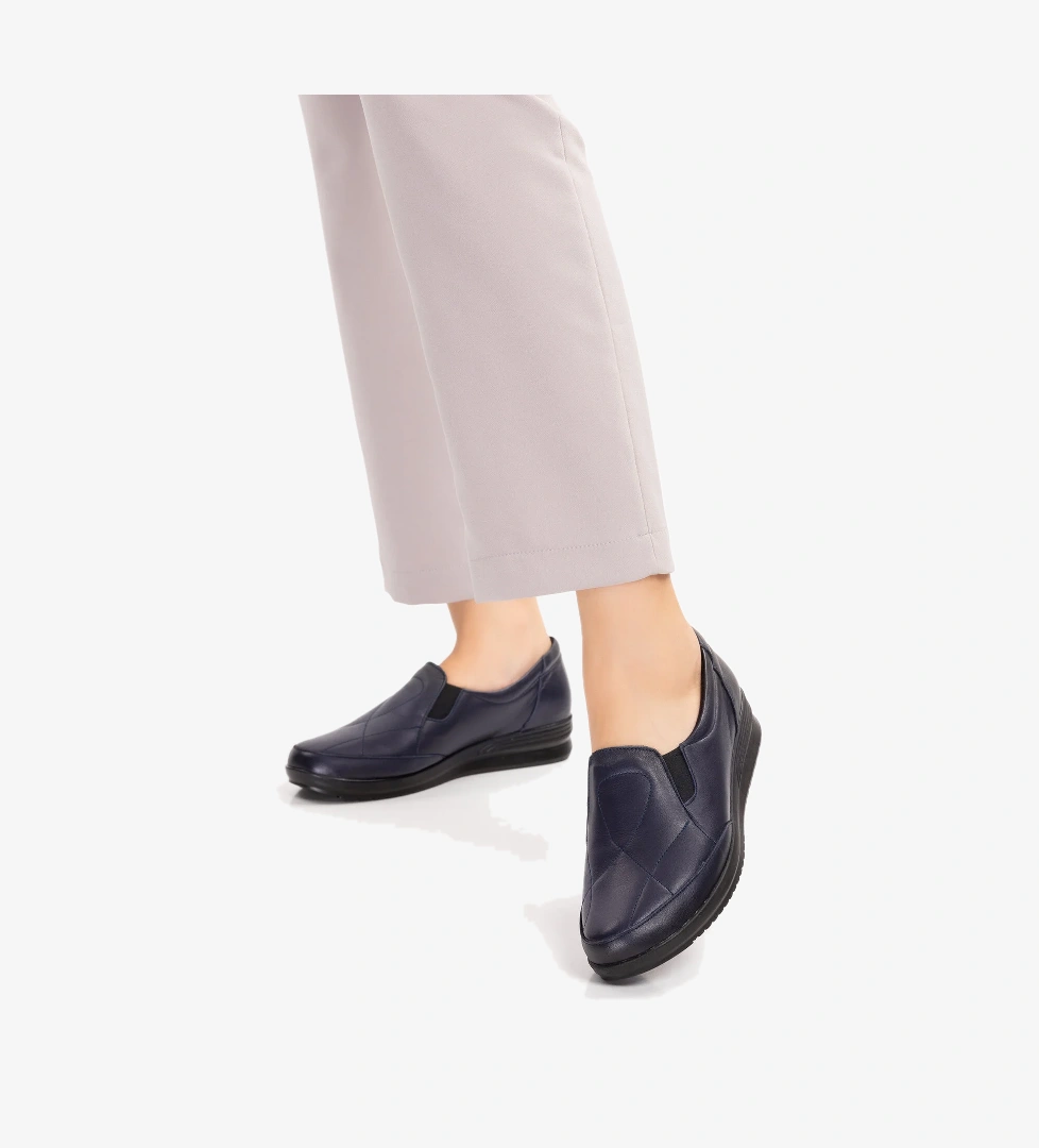 Gondol Kadın Hakiki Deri Anatomik Yumuşak Taban Günlük Ayakkabı pyt.1213