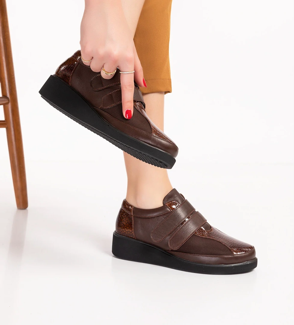 Gondol Hakiki Deri Kadın Kemik Çıkıntısına Özel Ayakkabı vdt.1670