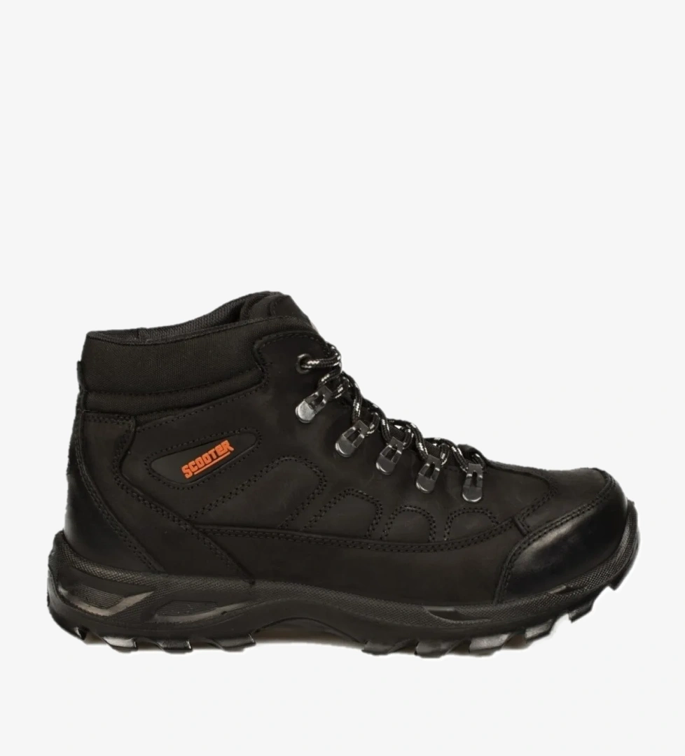 Scooter M5538 Siyah Deri Su Geçirmez Erkek Kışlık Bot model görseli