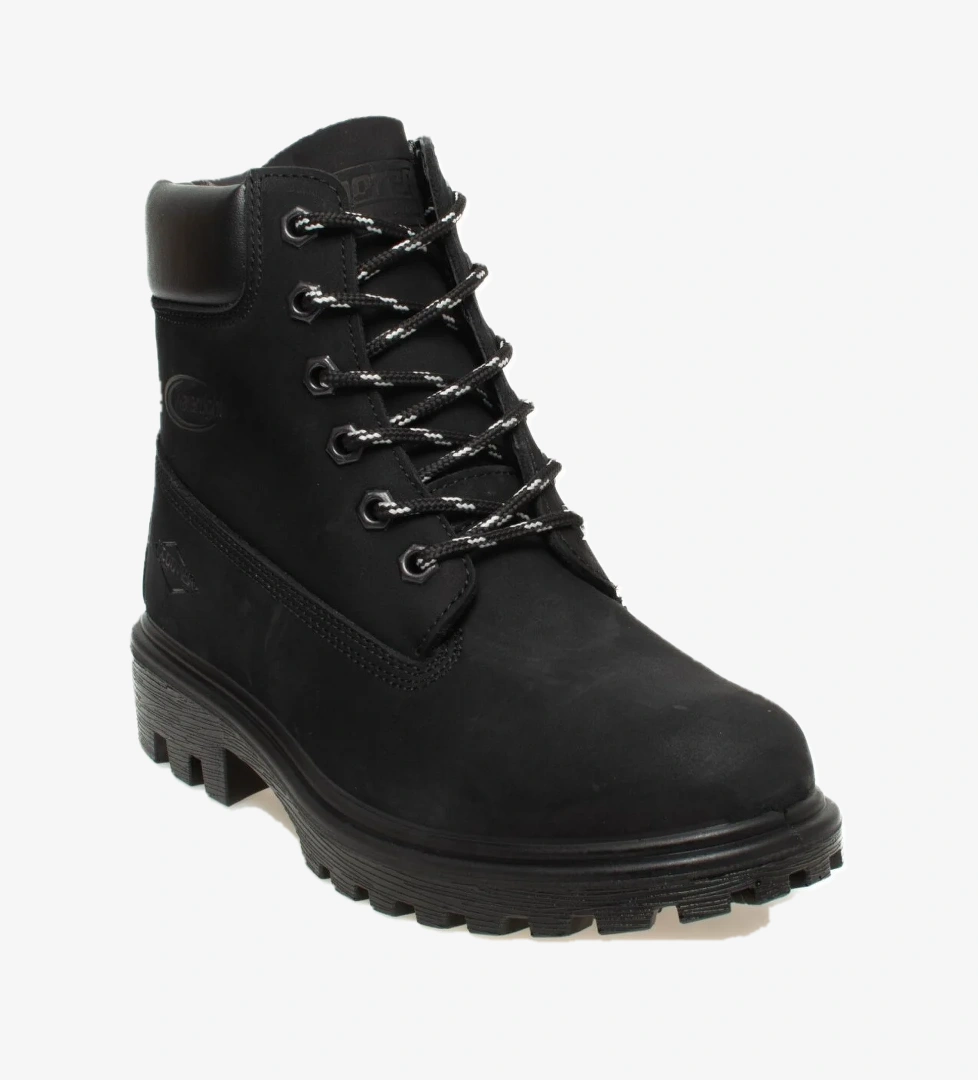 7108G Deri Trend Siyah Kadın Bot