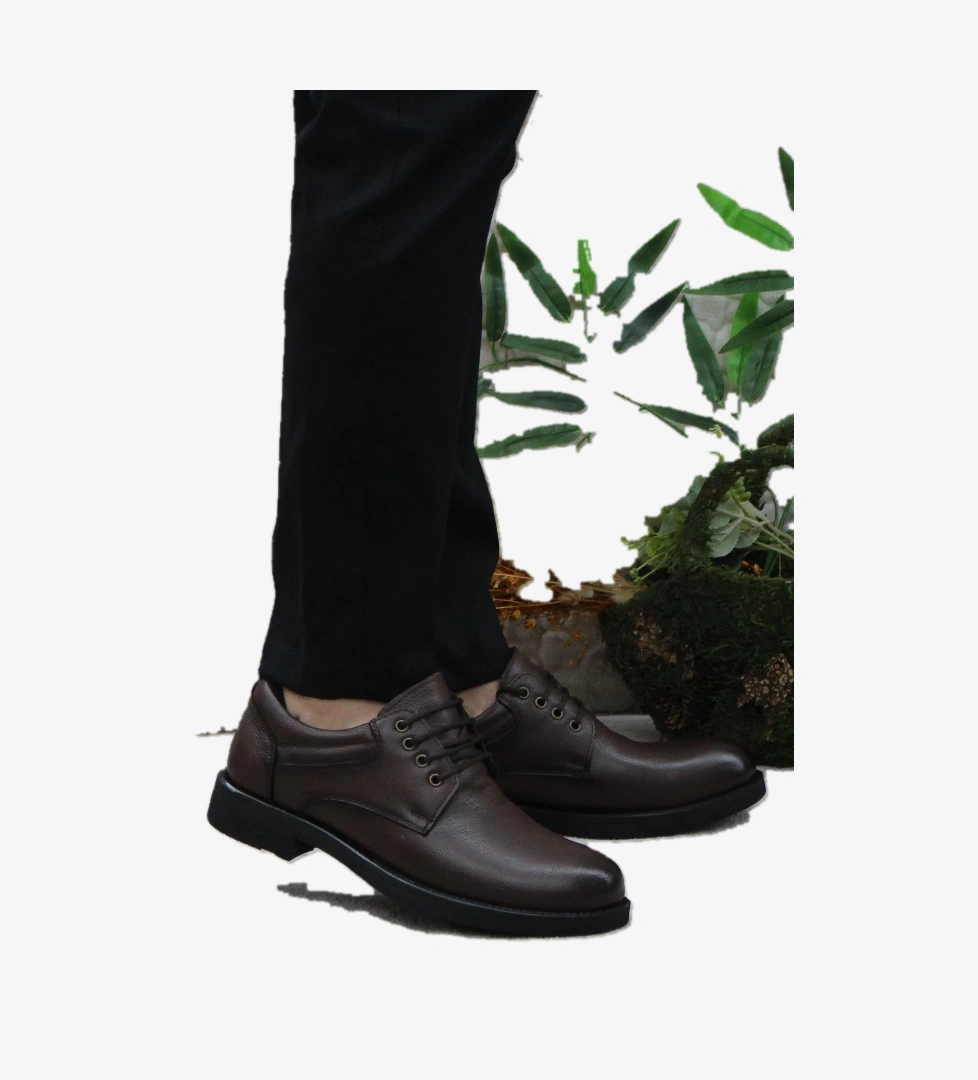 Mehmet Mete 42389 Kahve Hakiki Deri Sıcak Astar Kauçuk Taban Erkek Ayakkabı model görseli