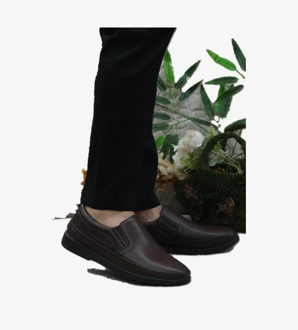 Mehmet Mete 42406 Kahve Hakiki Deri Sıcak Astar Kauçuk Taban Erkek Ayakkabı model görseli