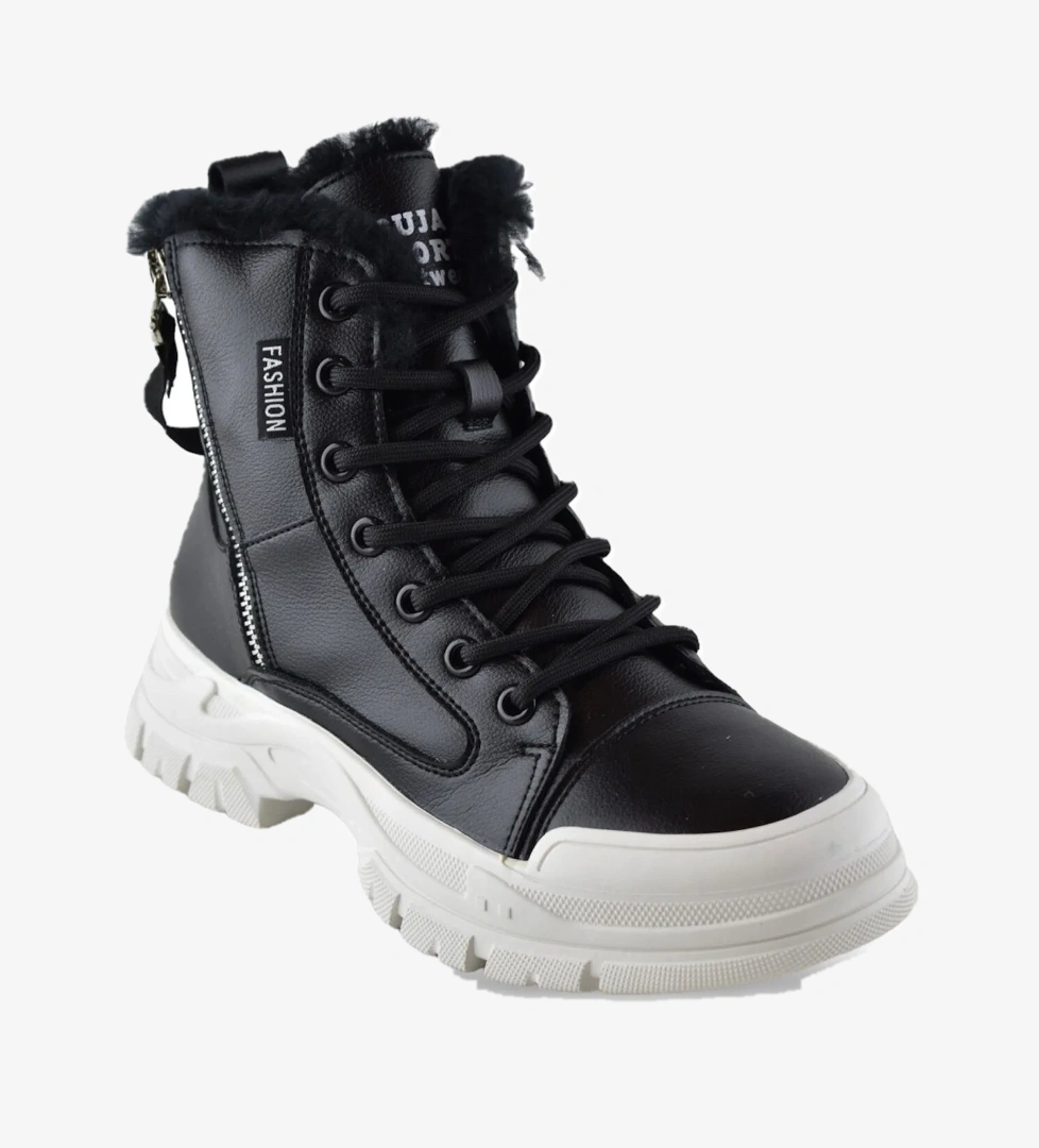 Guja 23k310-16 Tam Ortopedik Günlük Kadın Bot Ayakkabı Bayan Spor Kürklü model görseli