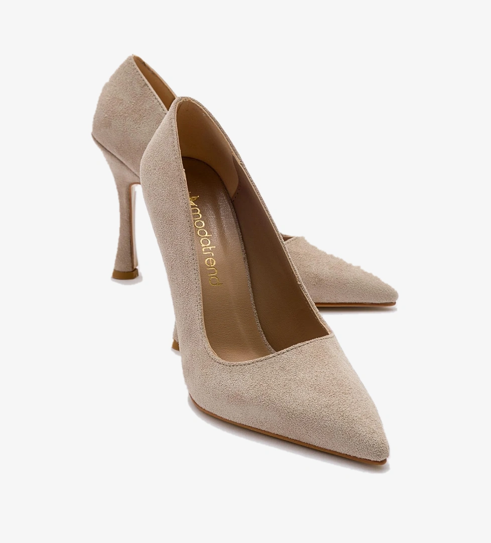 Ccway Beyaz Ccway Stiletto Kadın