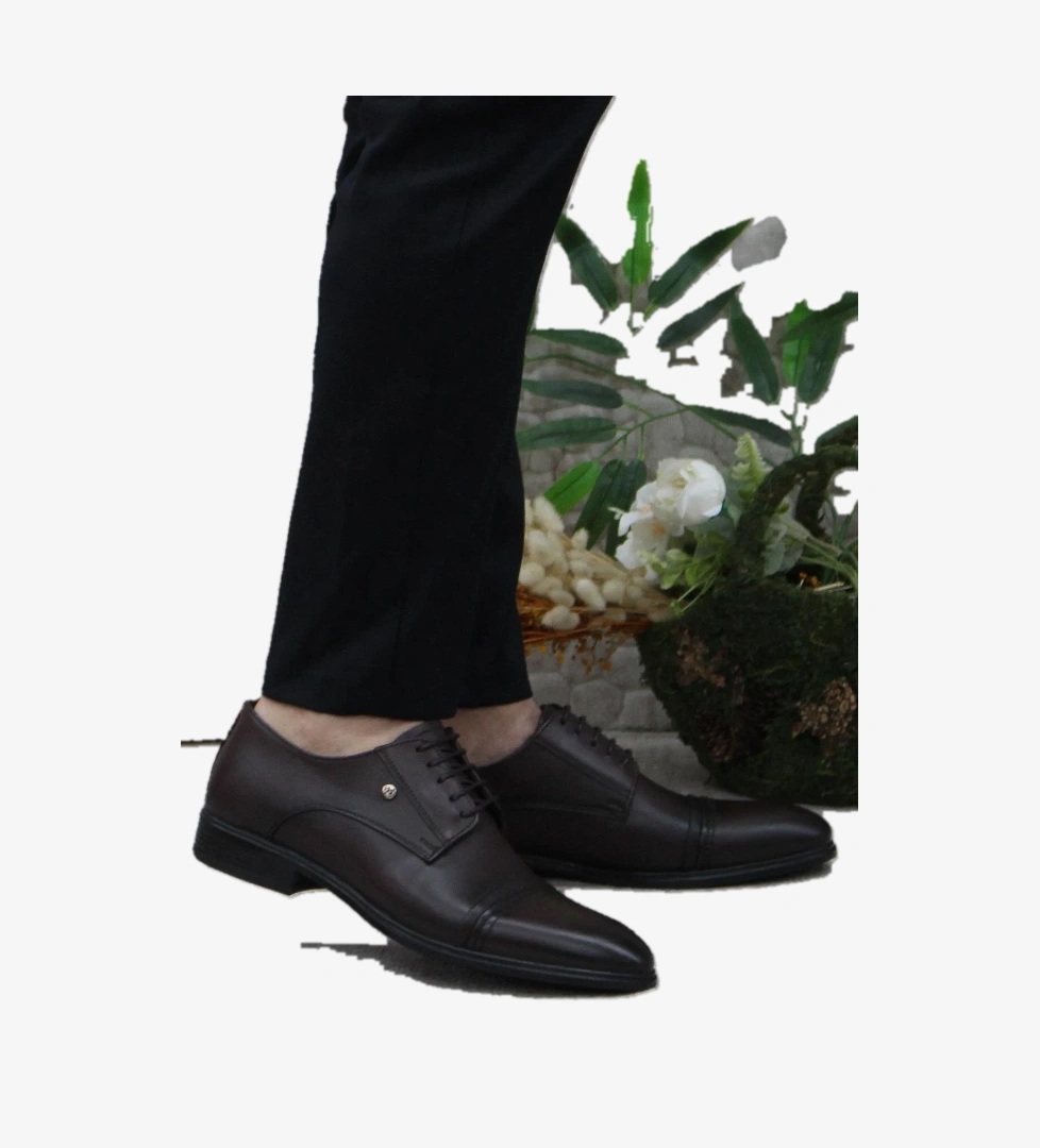 Mehmet Mete 420201 Kahve İç Ve Dış Hakiki Deri Kauçuk Taban Erkek Ayakkabı model görseli