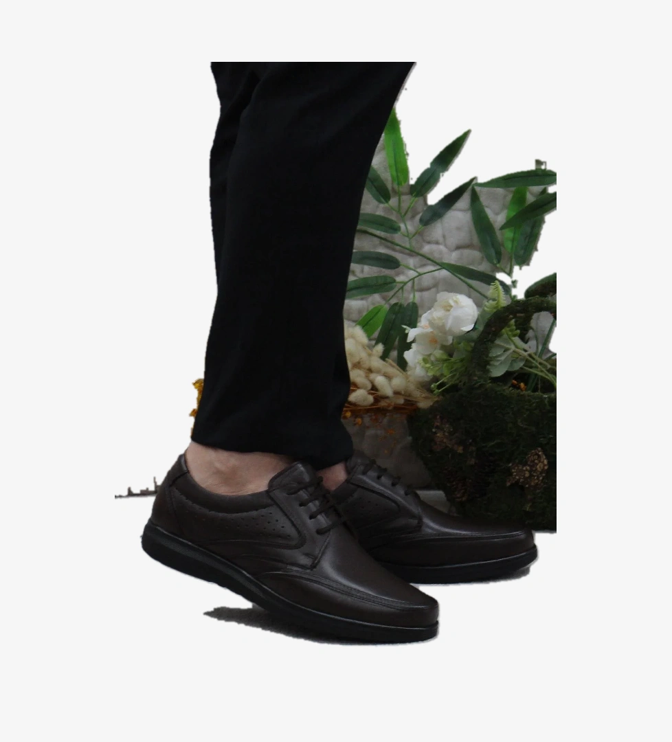 Mehmet Mete 42961 Kahve İç Ve Dış Hakiki Deri Rahat Yumuşak Erkek Ayakkabı model görseli