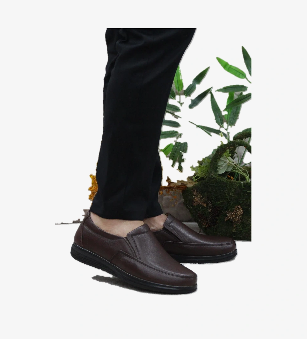 Mehmet Mete 42432 Kahve İç Ve Dış Hakiki Deri Rahat Yumuşak Erkek Ayakkabı model görseli