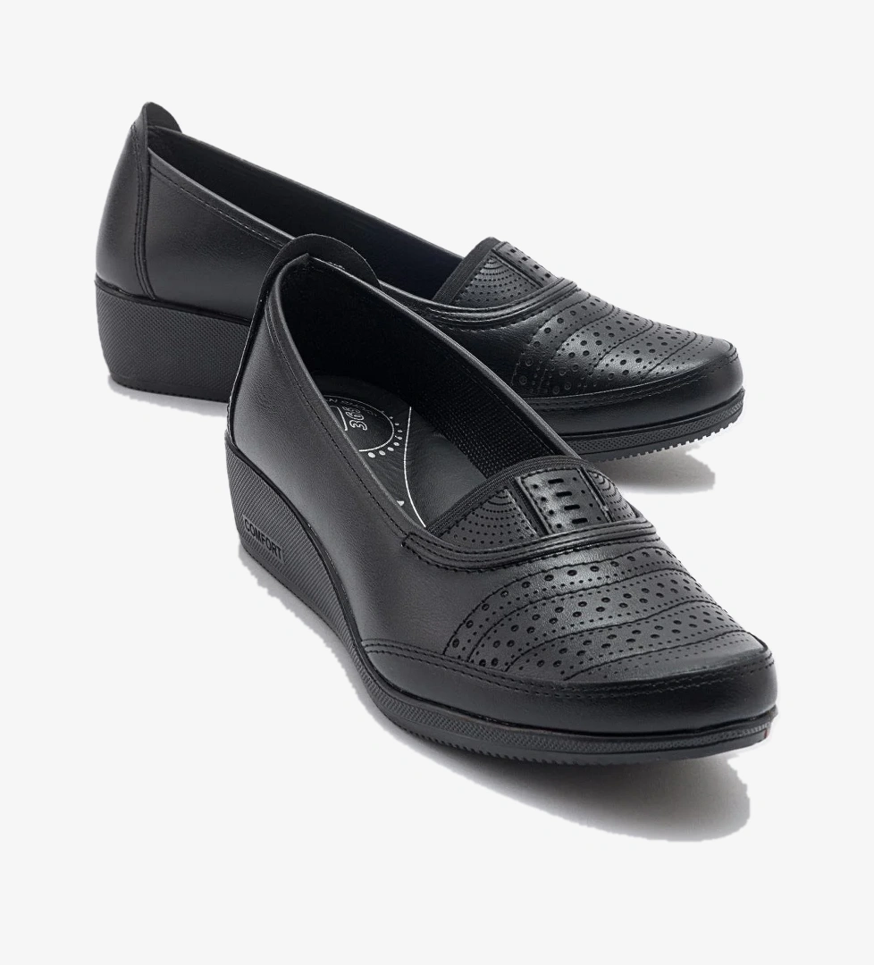 Ccway Kaydırmaz Kadın Babet SİYAH CİLT SİYAH model görseli