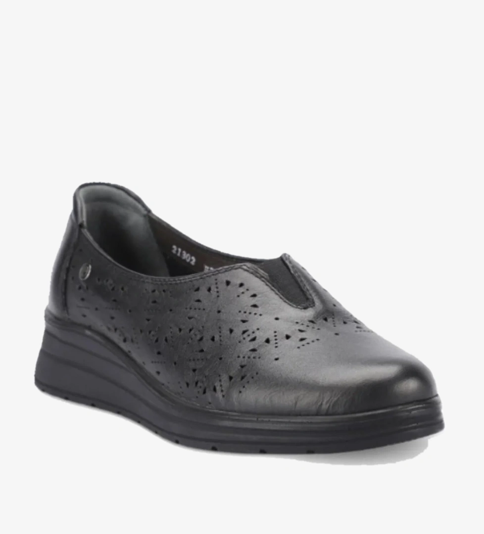 Forelli Forelli Siyah 21302-H Mels-H Zenne Ayakkabi Casual Ayakkabı | Flo Siyah - 1. görsel