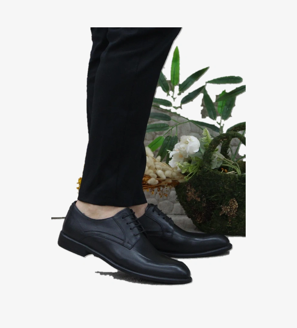 Mehmet Mete 42015 İç Ve Dış Hakiki Deri Kauçuk Taban Erkek Ayakkabı model görseli