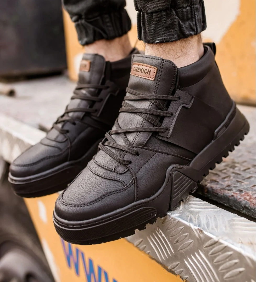 Chekich Ch057 Gsst Ghost Line Erkek Bot Siyah/siyah model görseli