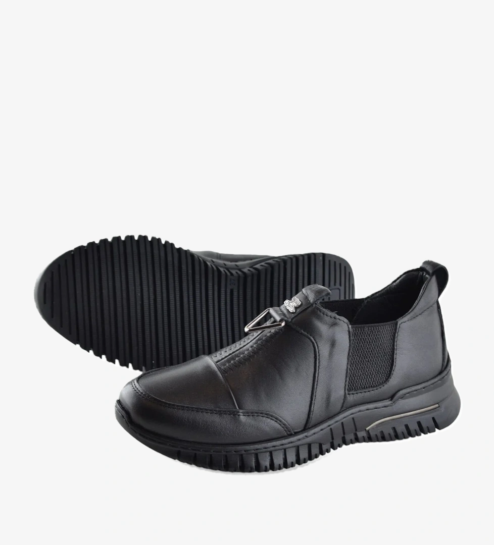 Ayakkabı Burada 1933 Tam Ortopedik Hakiki Deri Kadın Kışlık Ayakkabı Anne model görseli