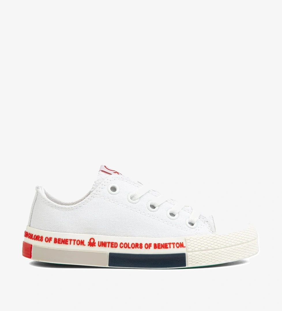 ®| BN-70019 - Beyaz Kirmizi - Çocuk Spor Ayakkabı