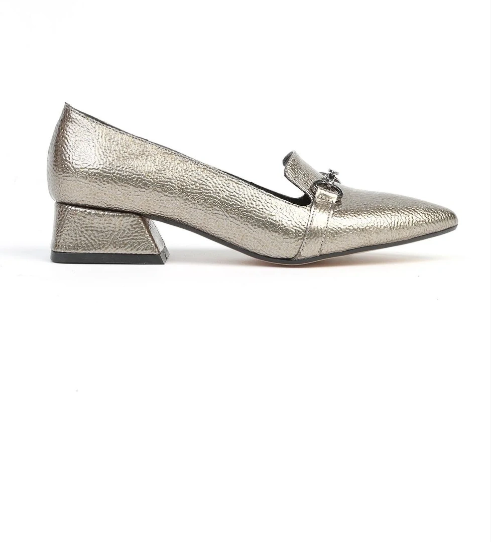 ® | PC-52567 - 3478 Platin Kırısık - Kadın Topuklu Ayakkabı - Görsel 1
