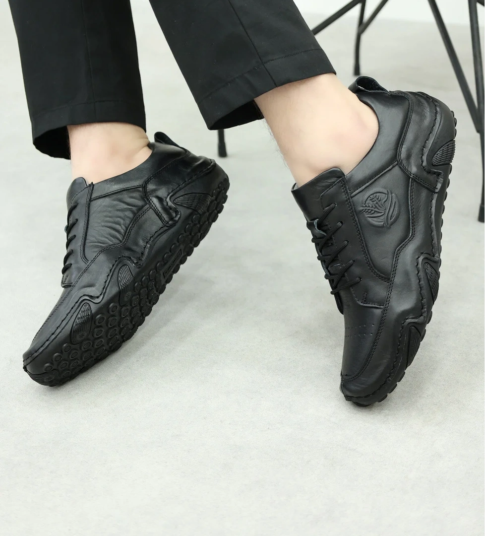 Hakiki Deri Erkek Casual Ayakkabı 127MA325-S