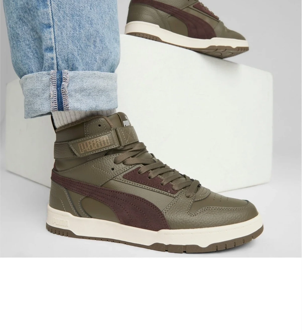 Puma RBD Game Haki Kışlık Spor Ayakkabı (387604-01) model görseli