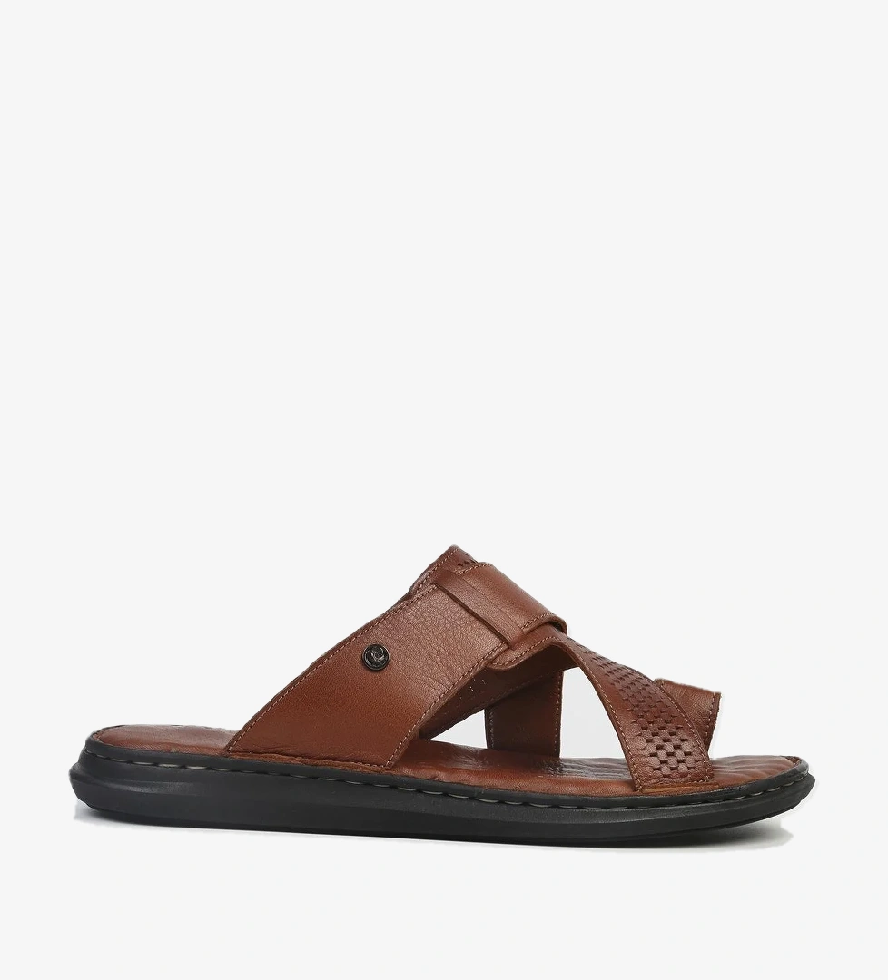 ® | PC-5123-3892 Taba-Erkek Terlik - Görsel 1