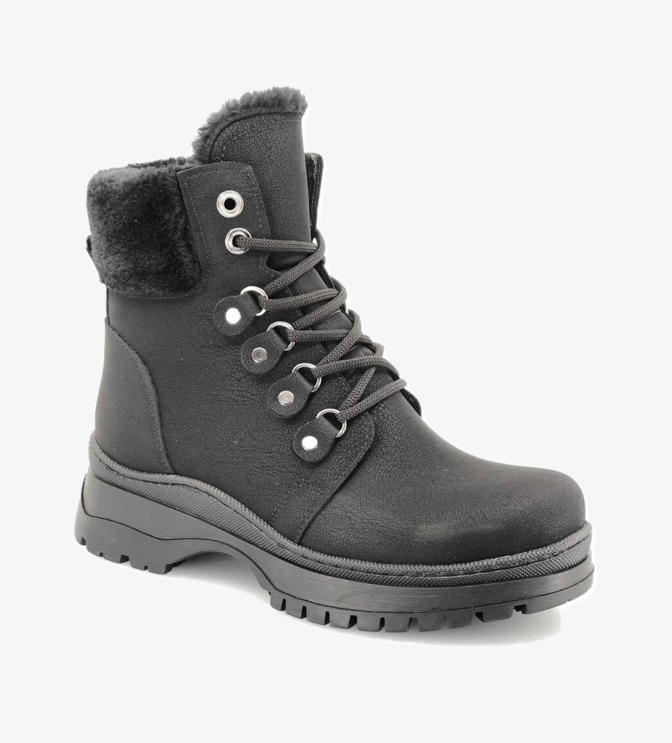 İçi Yünlü Kadın Kar Botu - Görsel 1