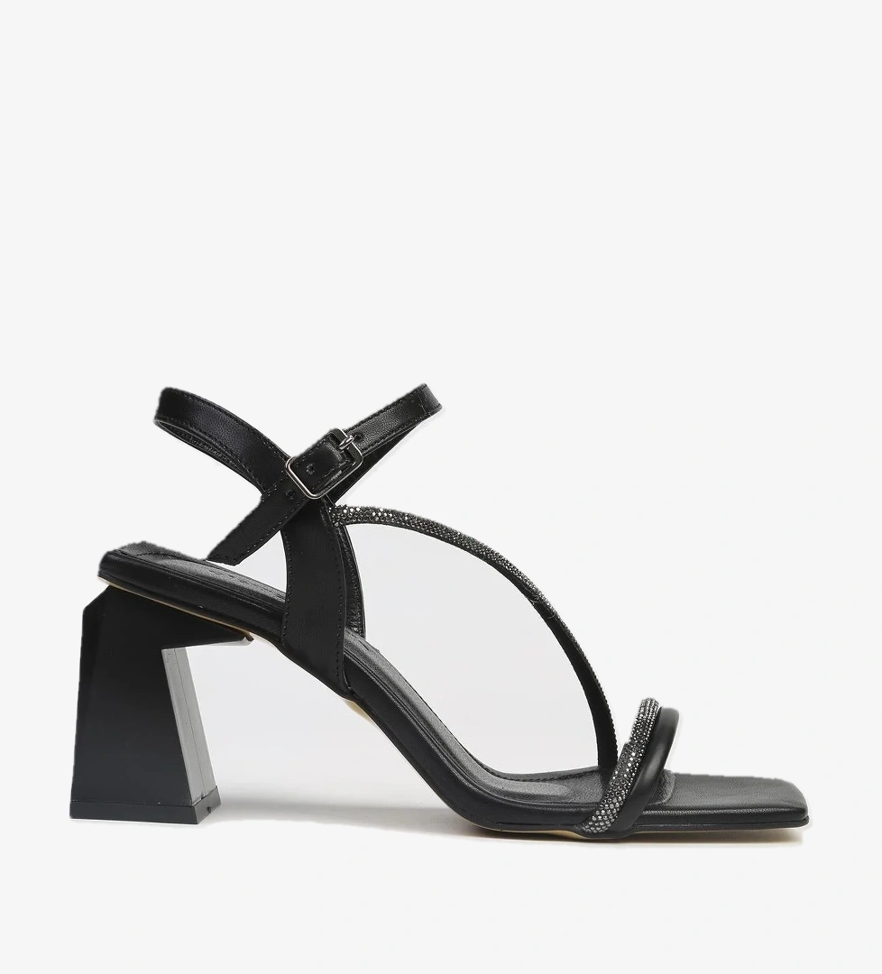 Pierre Cardin ® | PC-53010- 3691 Siyah-Kadın Topuklu Ayakkabı model görseli