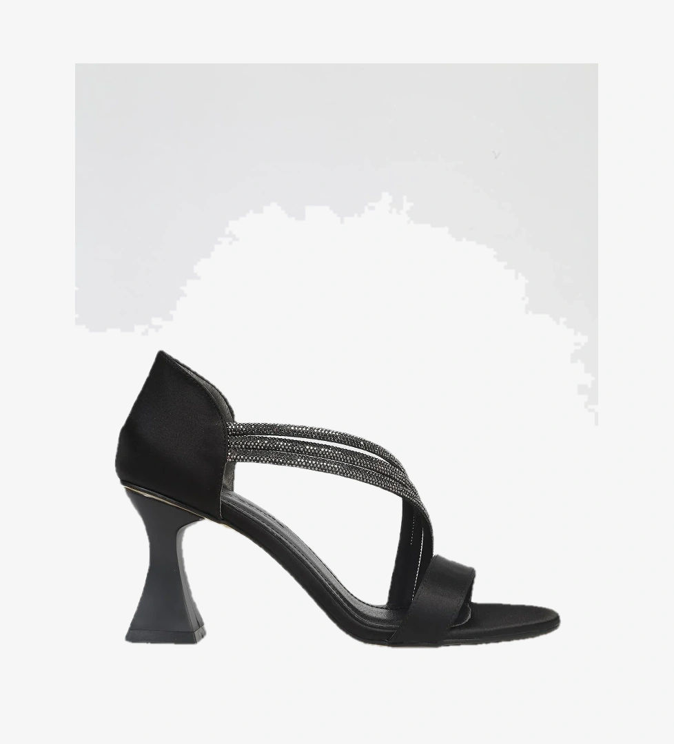 ® | PC-53009- 3691 Siyah-Kadın Topuklu Ayakkabı