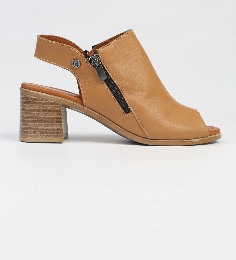 ® | PC-7225 - 3807 Taba-Kadın Topuklu Ayakkabı - Görsel 1