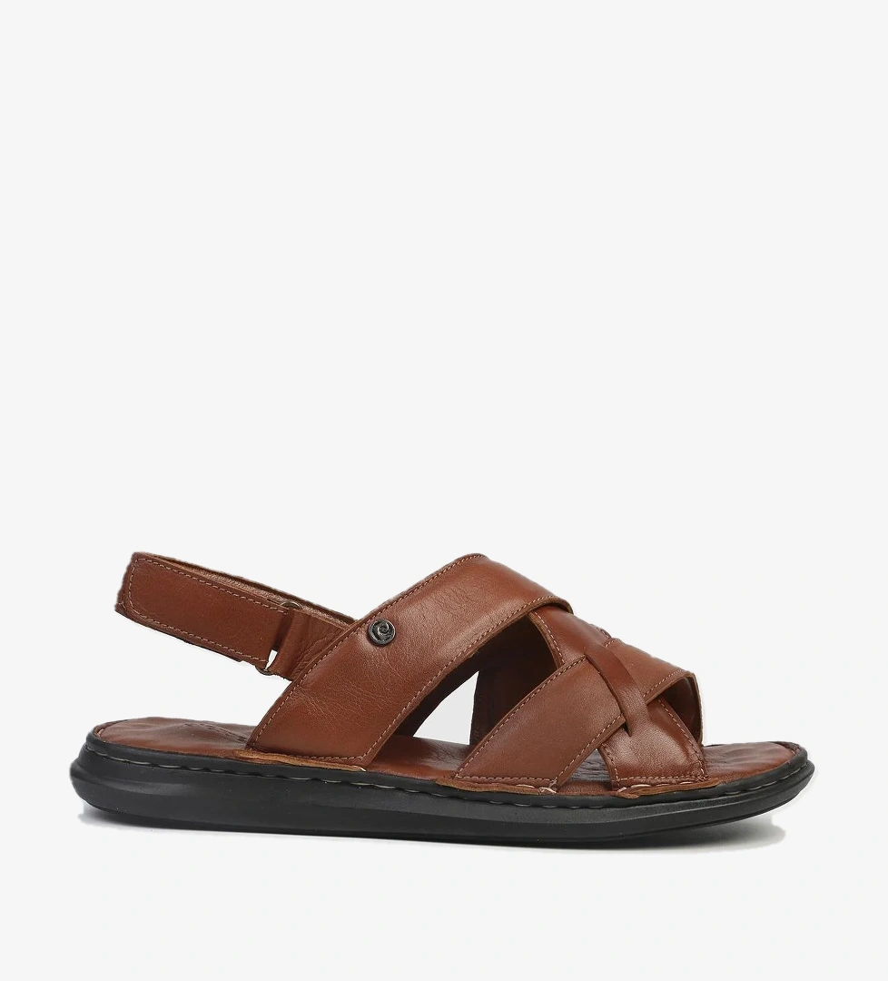 ® | PC-5116-3892 Taba-Erkek Sandalet - Görsel 1