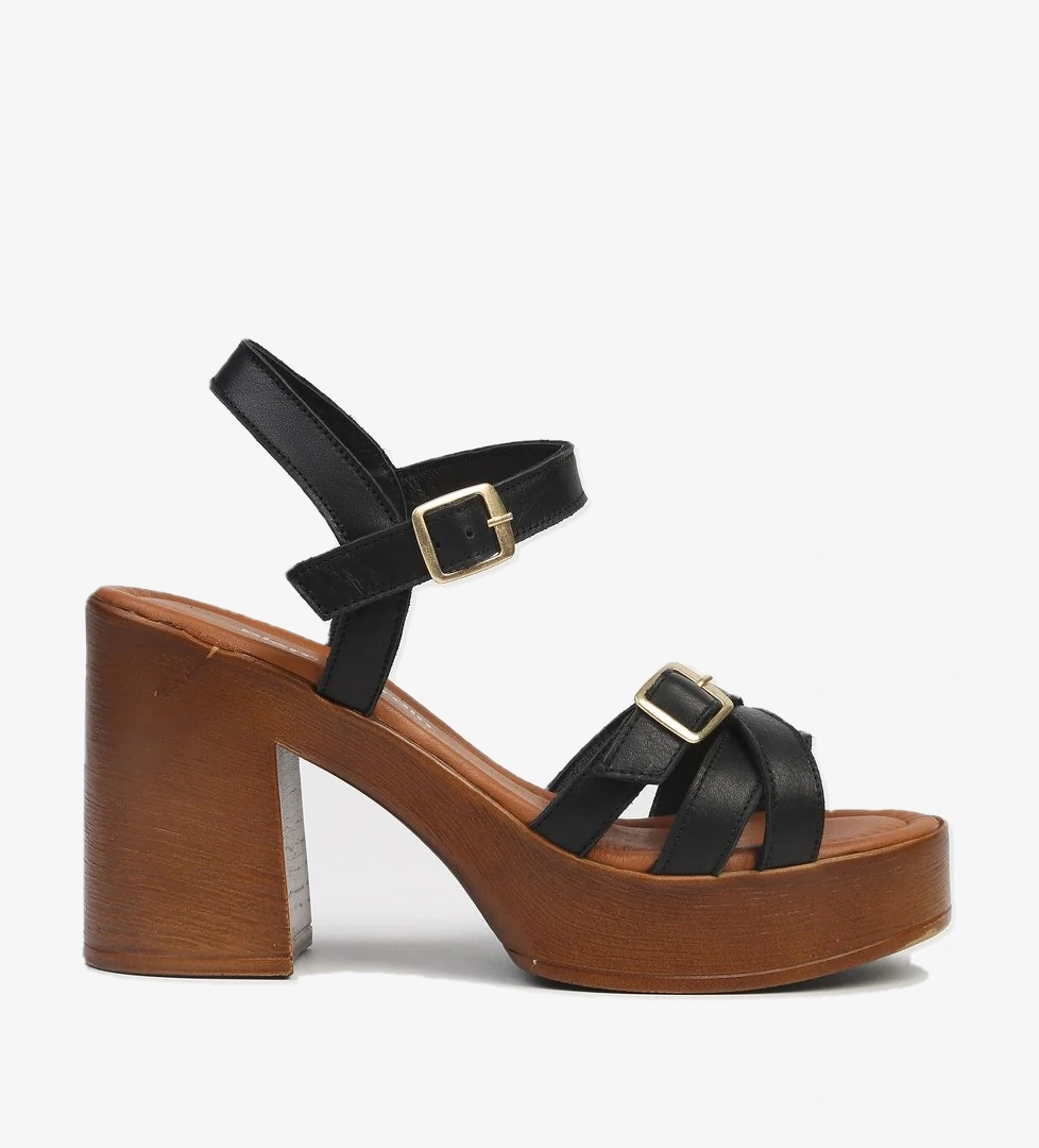 Pierre Cardin ® | Pc-7236 - 3807 Siyah-kadın Kirmizi-kadın Topuklu Ayakkabı model görseli