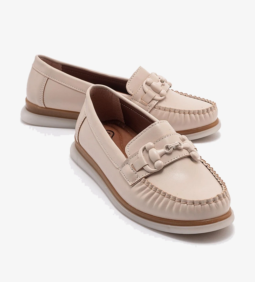 Kaydırmaz Kadın Ayakkabı TEN CİLT