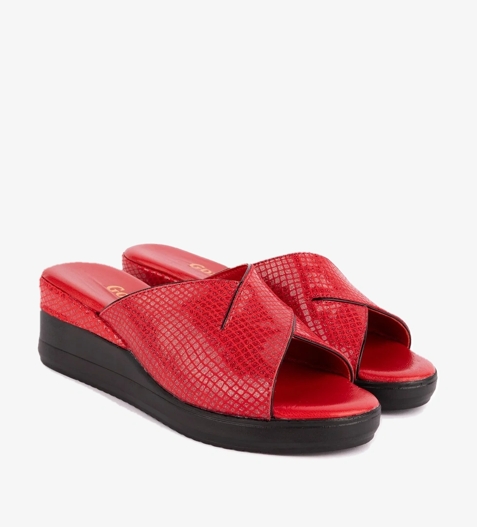 Gondol Hakiki Deri Ev Terliği özl.2763