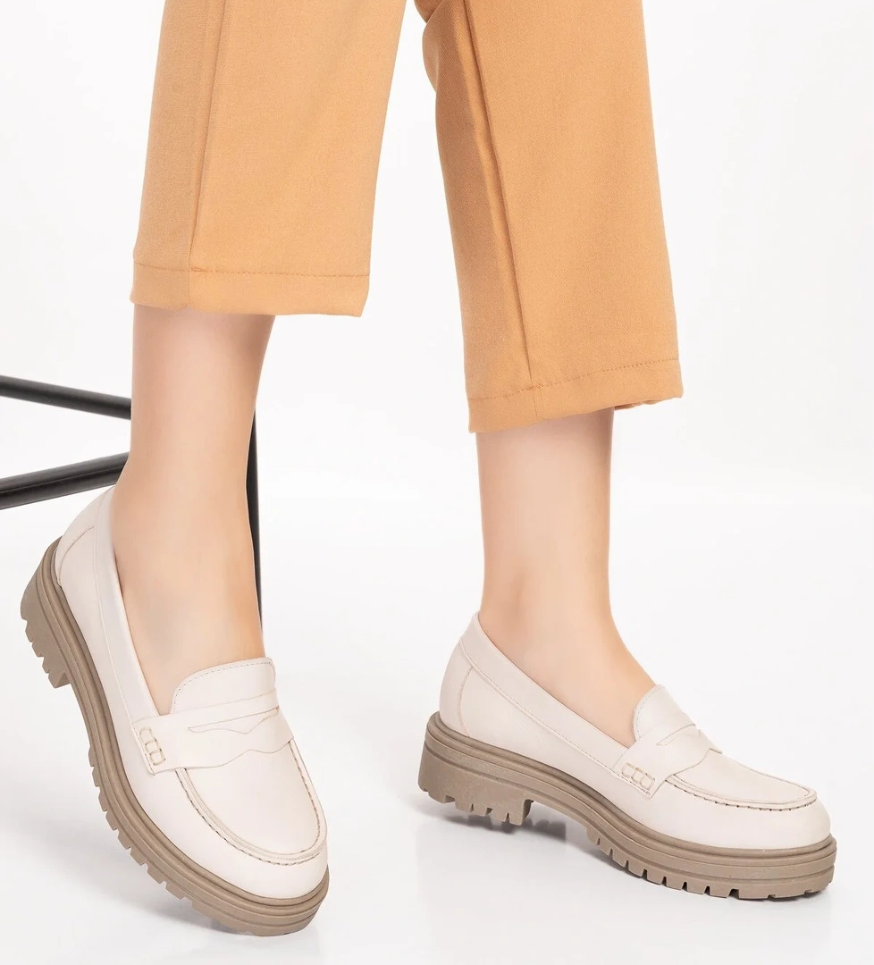 Gondol Hakiki Deri Kalın Taban Hafif Oxford Ayakkabı anl.2505