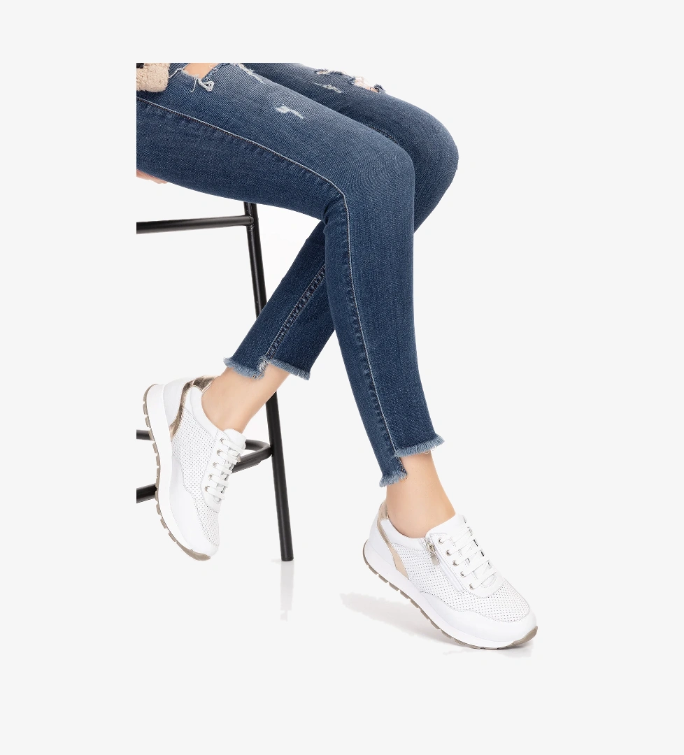 Gondol Içi Dışı Hakiki Deri Anatomik Taban Spor Ayakkabı gnd.20578