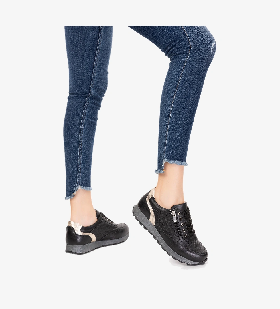 Gondol Içi Dışı Hakiki Deri Anatomik Taban Spor Ayakkabı gnd.20578