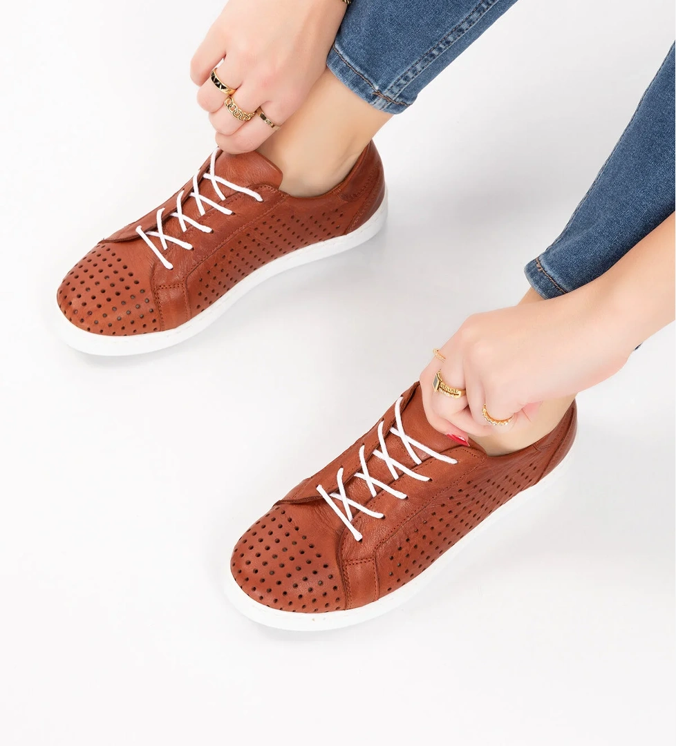 Gondol Kadın Hakiki Deri Günlük Rahat Ayakkabı gnd.108