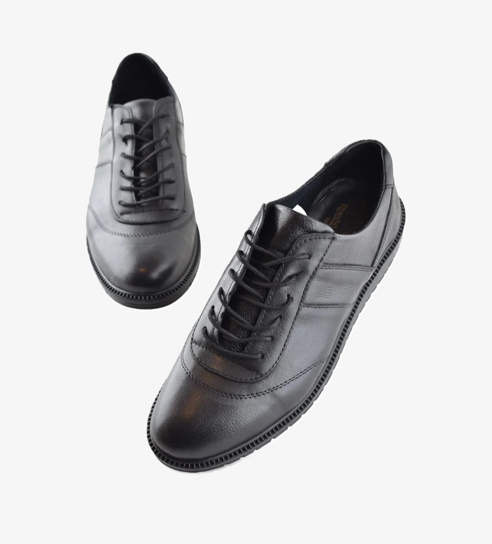 1050 Ortopedik Taban Hakiki Deri Erkek Ayakkabı Kışlık-Mevsimlik Kaymaz Taban