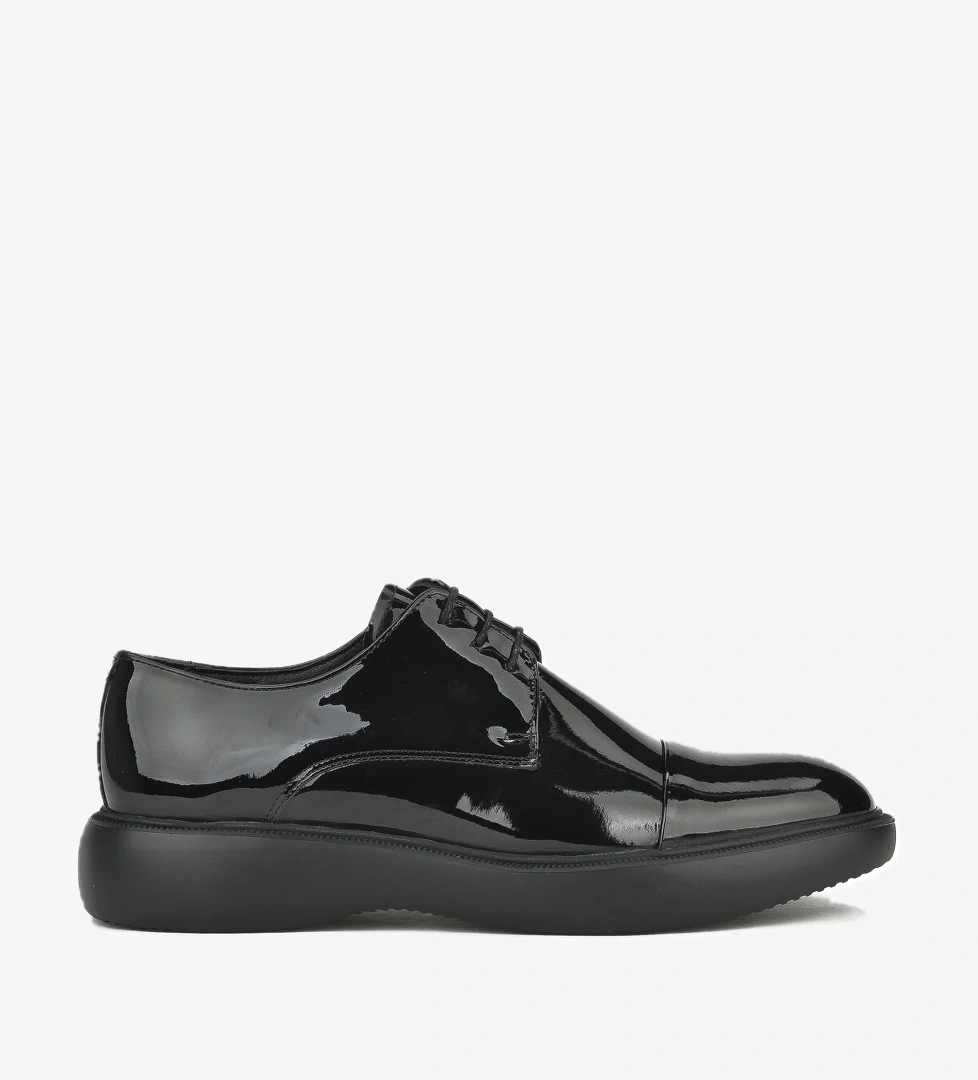 Erkek Vegan Deri Ayakkabı 1411023Z709152 Siyah - Görsel 1